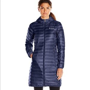 Columbia Women’s Flash Forward Long Down Jacket M